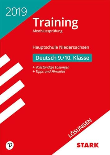 Beispielbild fr Lsungen zu Training Abschlussprfung Hauptschule - Deutsch 9./10. Klasse - Niedersachsen zum Verkauf von medimops