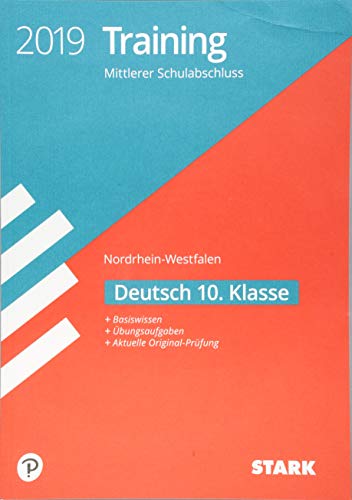 Stock image for Training Mittlerer Schulabschluss Nordrhein-Westfalen 2019 - Deutsch for sale by WorldofBooks