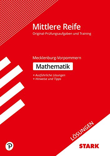 Imagen de archivo de Lsungen zu Training Abschlussprfung Mittlere Reife - Mathematik - Mecklenburg-Vorpommern -Language: german a la venta por GreatBookPrices