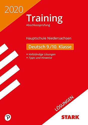 Beispielbild fr STARK Lsungen zu Training Abschlussprfung Hauptschule 2020 - Deutsch 9./10. Klasse - Niedersachsen zum Verkauf von medimops