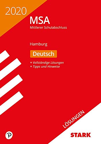 Beispielbild fr STARK Lsungen zu Original-Prfungen und Training MSA 2020 - Deutsch - Hamburg zum Verkauf von medimops