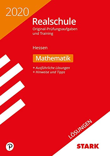 Beispielbild fr STARK Lsungen zu Original-Prfungen und Training Realschule 2020 - Mathematik - Hessen zum Verkauf von medimops