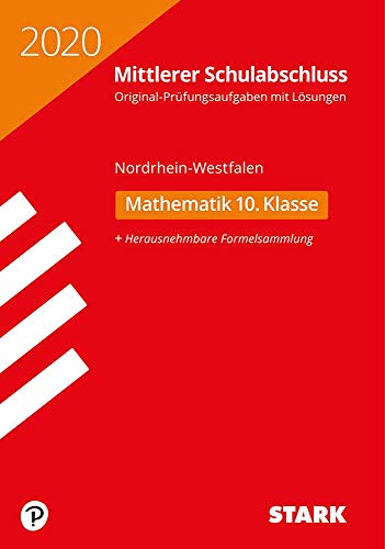 Imagen de archivo de STARK Original-Prüfungen Mittlerer Schulabschluss 2020 - Mat a la venta por WorldofBooks