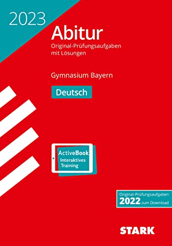 Beispielbild fr STARK Abiturprfung Bayern 2023 - Deutsch (STARK-Verlag - Abitur-Prfungen) zum Verkauf von medimops