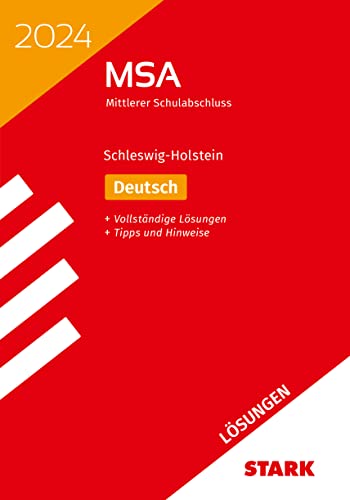 Imagen de archivo de STARK Lsungen zu Original-Prfungen und Training MSA 2024 - Deutsch - Schleswig-Holstein a la venta por GreatBookPrices