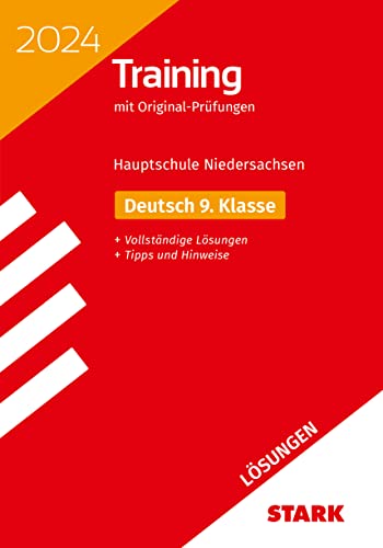 Imagen de archivo de STARK Lsungen zu Original-Prfungen und Training Hauptschule 2024 - Deutsch 9. Klasse - Niedersachsen a la venta por GreatBookPrices