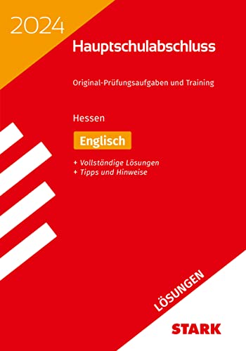 Imagen de archivo de STARK Lsungen zu Original-Prfungen und Training Hauptschulabschluss 2024 - Englisch - Hessen a la venta por GreatBookPrices