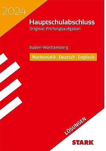 Stock image for STARK Lsungen zu Original-Prfungen Hauptschulabschluss 2024 - Mathematik, Deutsch, Englisch 9. Klasse - BaW for sale by GreatBookPrices