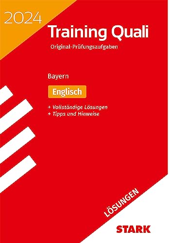 Stock image for STARK Lsungen zu Training Abschlussprfung Quali Mittelschule 2024 - Englisch 9. Klasse - Bayern for sale by GreatBookPrices