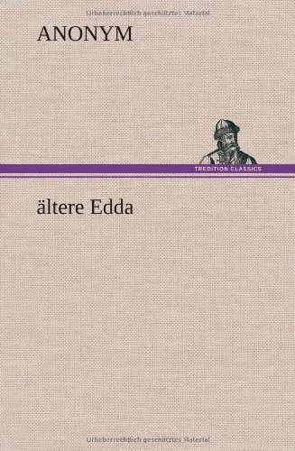 9783849102876: ltere Edda