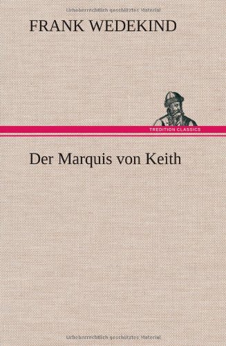 9783849105990: Der Marquis von Keith