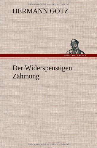 9783849109035: Der Widerspenstigen Zhmung