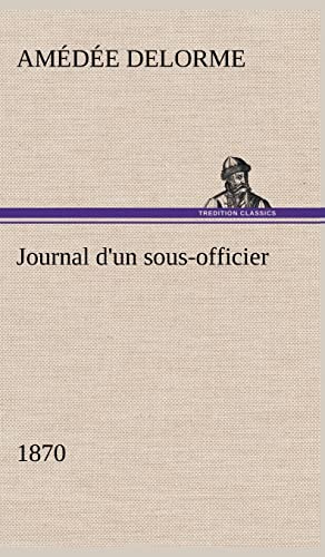9783849139735: Journal d'un sous-officier, 1870