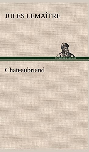 9783849142650: Chateaubriand