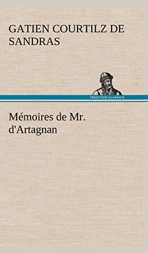 9783849145644: Mmoires de Mr. d'Artagnan