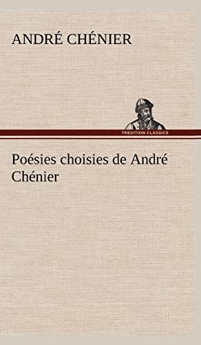 9783849146191: Posies choisies de Andr Chnier