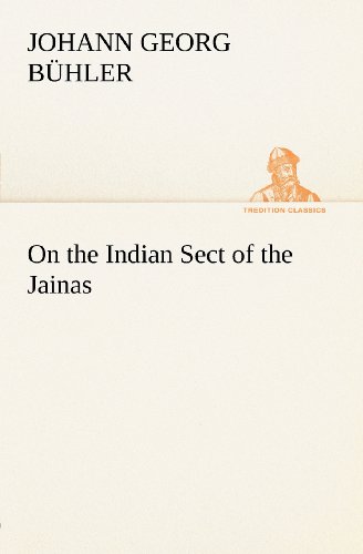 Stock image for On the Indian Sect of the Jainas for sale by Lucky's Textbooks