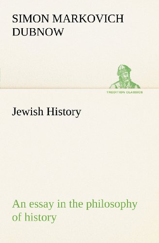 Imagen de archivo de Jewish History: an essay in the philosophy of history a la venta por Lucky's Textbooks