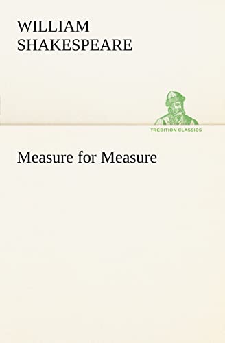 9783849167417: Measure for Measure