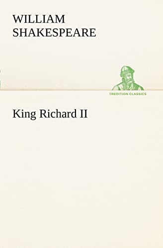 9783849169497: King Richard II