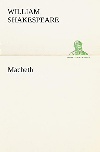 9783849169565: Macbeth (TREDITION CLASSICS)