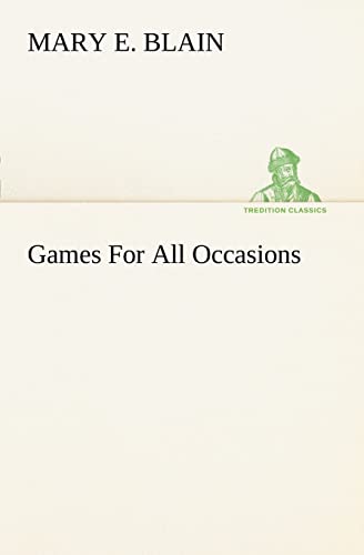 Imagen de archivo de Games For All Occasions a la venta por Lucky's Textbooks