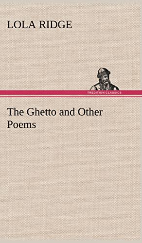 Stock image for The Ghetto and Other Poems for sale by Ria Christie Collections