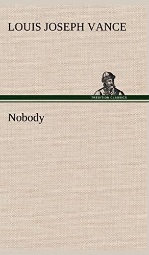 Nobody (9783849181451) by Vance, Louis Joseph