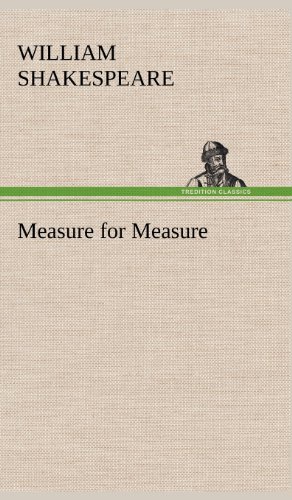 Imagen de archivo de Measure for Measure a la venta por Lucky's Textbooks
