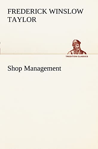 9783849187200: Shop Management