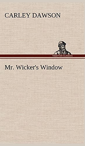 9783849199166: Mr. Wicker's Window