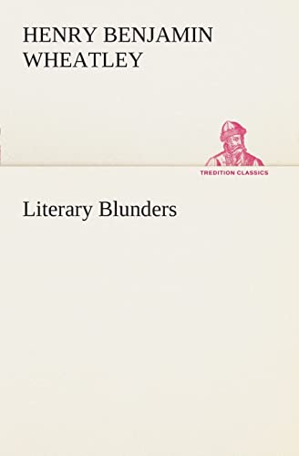 9783849507770: Literary Blunders