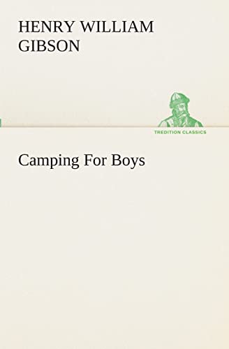 9783849511227: Camping For Boys (TREDITION CLASSICS)