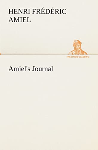 9783849513573: Amiel's Journal