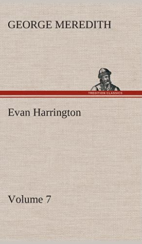 Evan Harrington - Volume 7 (9783849516475) by Meredith, George