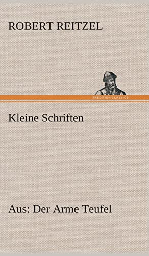 Stock image for Kleine Schriften (German Edition) for sale by Lucky's Textbooks