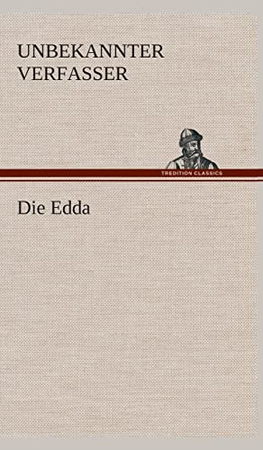 Imagen de archivo de Die Edda (German Edition) a la venta por Jasmin Berger