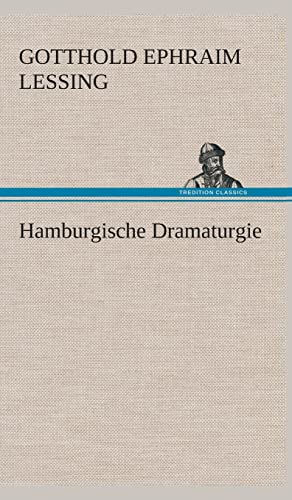 9783849548209: Hamburgische Dramaturgie