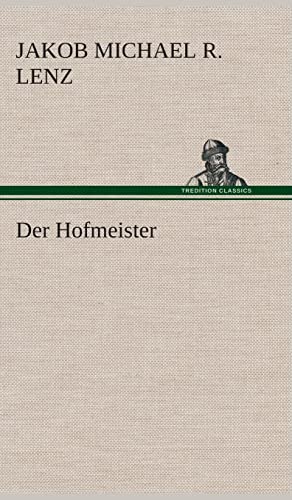 9783849548421: Der Hofmeister