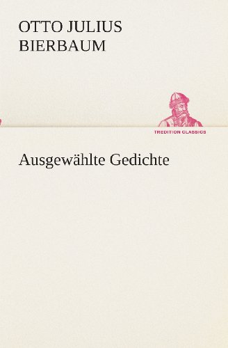 9783849552947: Ausgewhlte Gedichte