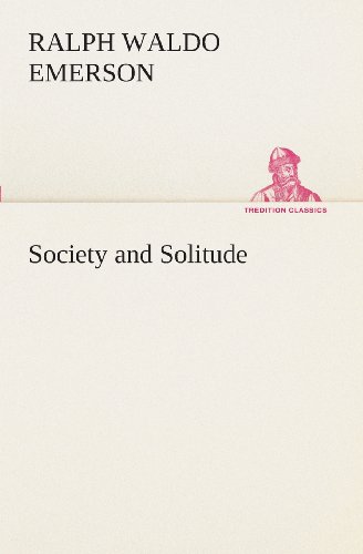 9783849554392: Society and Solitude