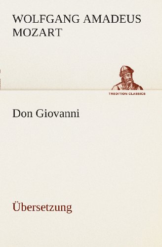 9783849556945: Don Giovanni: bersetzung