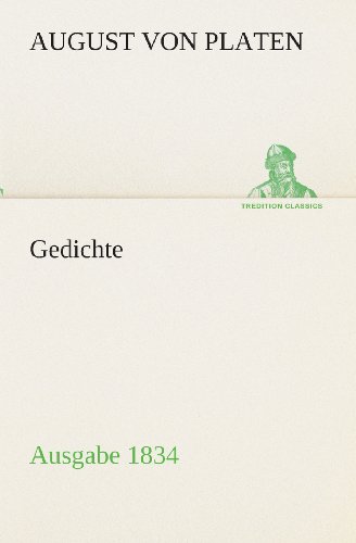 9783849557324: Gedichte: Ausgabe 1834