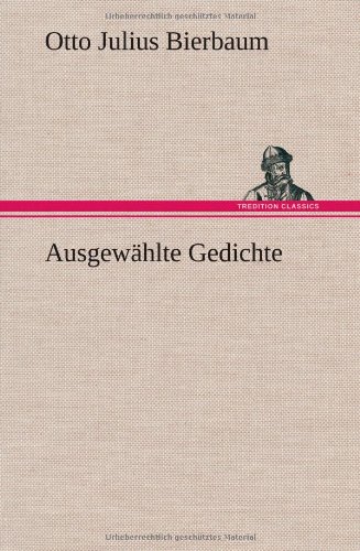 9783849560201: Ausgewahlte Gedichte