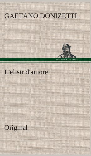 9783849561345: L'Elisir D'Amore