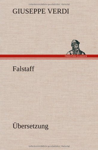 9783849566487: Falstaff: bersetzung