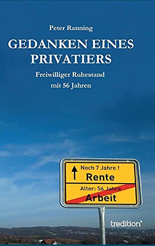 9783849579494: Gedanken Eines Privatiers