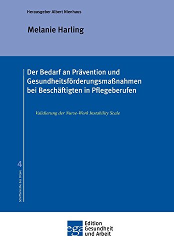 Stock image for Der Bedarf an Prvention und Gesundheitsfrderungsmanahmen bei Beschftigten in Pflegeberufen (German Edition) for sale by Lucky's Textbooks