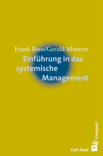 Stock image for Einfhrung in das systemische Management for sale by medimops