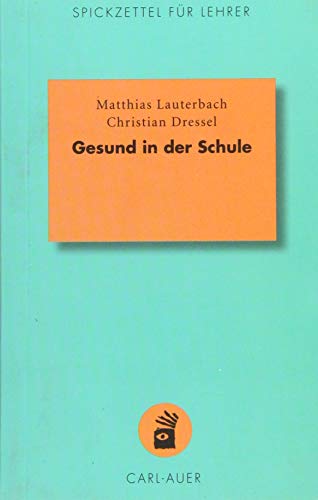 Beispielbild fr Gesund in der Schule -Language: german zum Verkauf von GreatBookPrices
